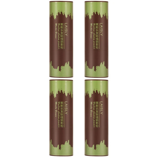 4 PIEZAS polvo corrector barra de pelo para mujer, cabello