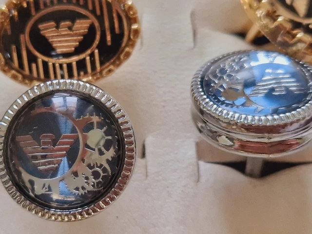 armani cufflinks