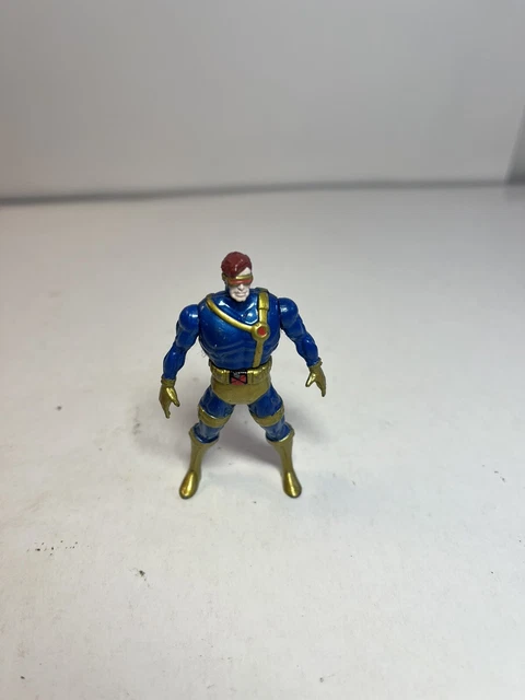 Toy Biz Marvel Cyclops Heavy Metal Heroes Die-Cast Figures 2.5" 1994 3