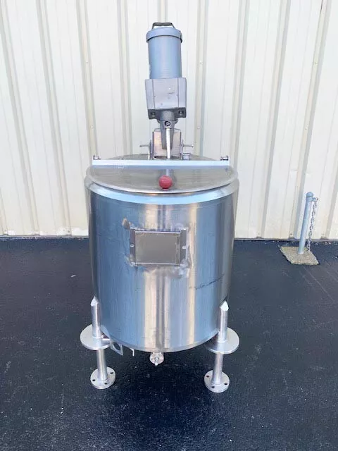 Cherry Burrell 52 Gallon Stainless Steel Jacketed Processor Mixing Tank Cherry Burrell 52 Gallon Stainless Steel Jacketed Processor Mixing Tank
