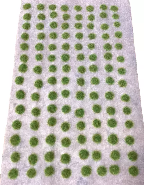 112x  Static Grass Tufts Self-Adhesive spring grass 2mm in height