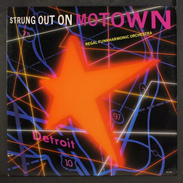 REGAL FUNKHARMONIC ORCH: strung out on motown 12" LP 33 RPM