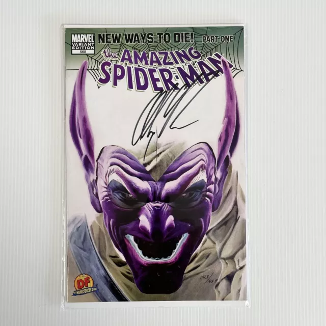 Amazing Spider-Man #568 Alex Ross Signed Dynamic Forces variant 143/999