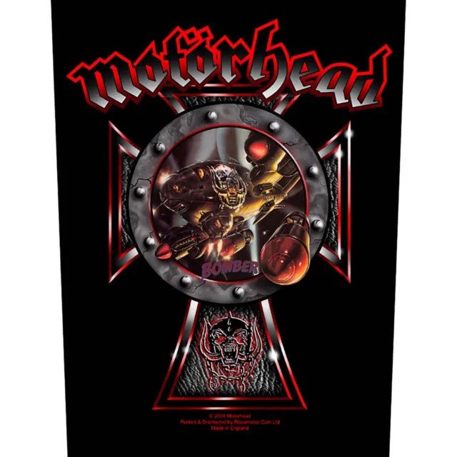 MOTORHEAD official XLG back patch - BOMBER