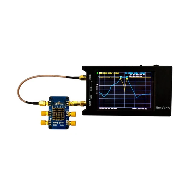 NanoVNA Testboard Kit VNA Test Demobboard Vector Network Analyzer Testboard Testboard J6N9