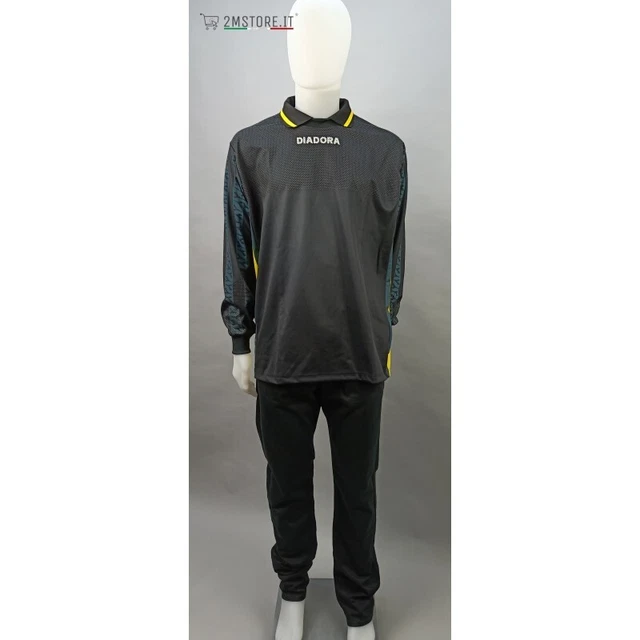 Maillot De Gardien De But Diadora Vintage Années 90 - Taille XL - Couleurs Vives