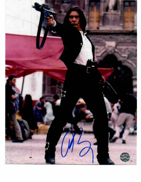 Antonio Banderas Desperado Signed 8 x 10 Photo With COA TTM Hologram Seal 143413