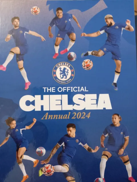 New -The Official Chelsea FC Annual 2024 , 63 Pages Of Stories, Pictures & Facts