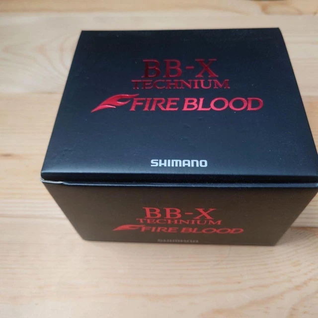 限定品　シマノ BB-X TECHNIUM FIRE BLOOD C3000 shimano-2024-bbx-fireblood-