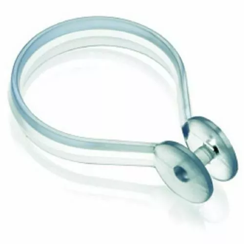 Clear Shower Curtain Button Rings (Pack of 12) For fits all shower curtains 33m