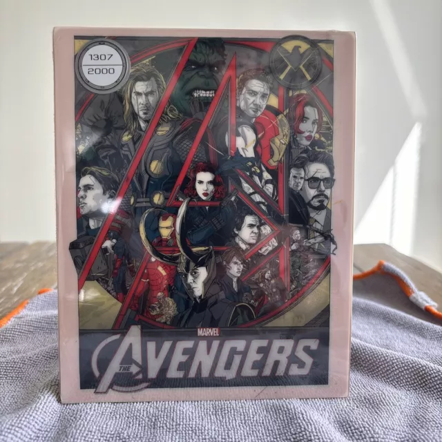 The Avengers Blufans Mondo Blu-Ray Steelbook Gold Variant New Sealed Mint+ Copy