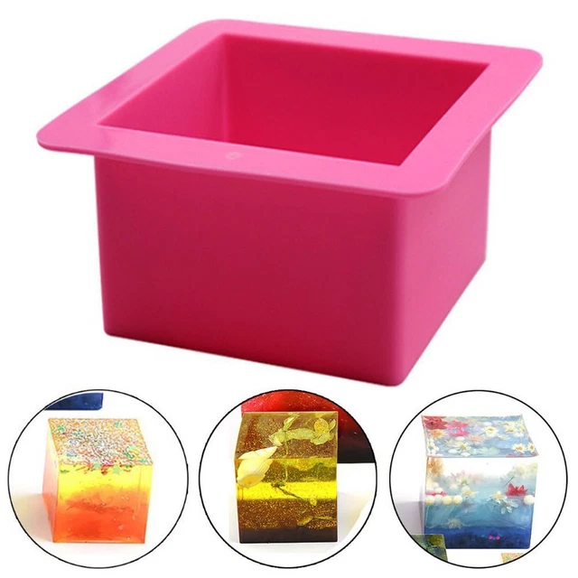 savon silicone Moule à gâteau Moule de bonbon de pudding Fournitures de savons