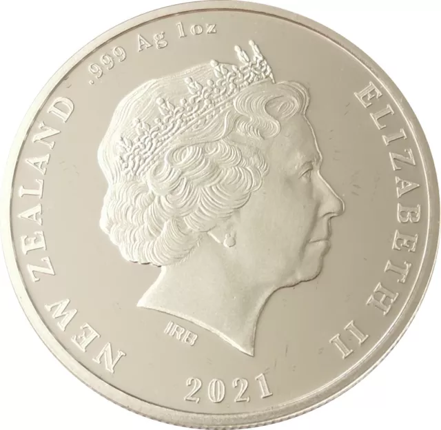 Neuseeland Silber 2020 Münze 1 Dollar Kaka Waldpapagei Polierte Platte PP 3
