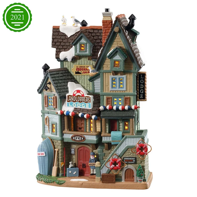 Lemax Coastal Christmas Village - Landlubbers Lodge - Plymouth Corners, 2021