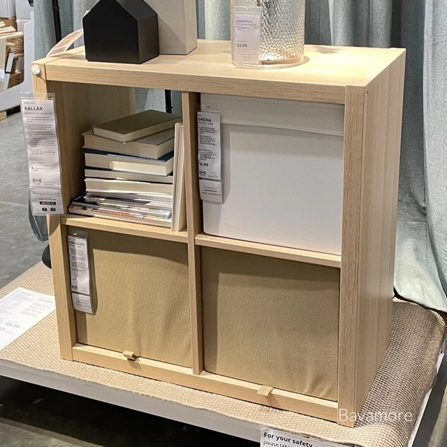 Callux Shelf IKEA KALLAX SHELF Unit, white stained oak effect, 30⅜