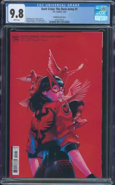 Dark Crisis The Dark Army #1 CGC 9.8 1st Full Appearance of Red Canary DC 2022 V