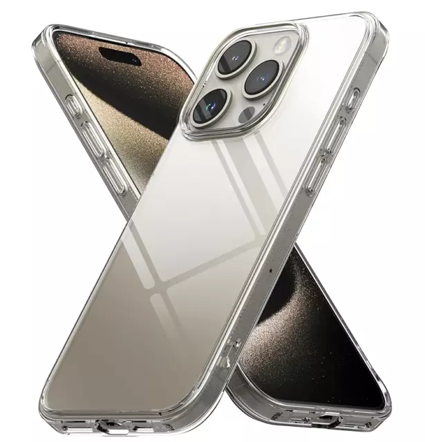 Case For iPhone 15 14 Pro Max Plus 13 11 12 7 8 XR Clear Shockproof Phone Cover