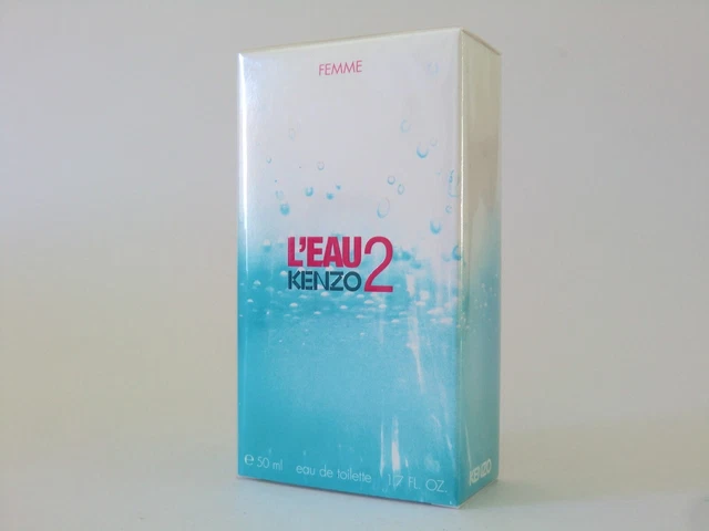 Kenzo L'eau 2 Femme EDT Nat Spray 50ml - 1.7 Oz BNIB Retail Sealed