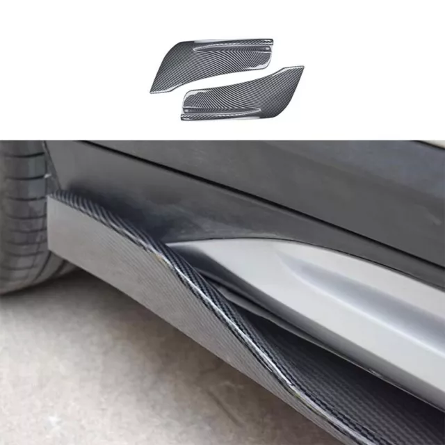 Splitter Carbon Fiber Chin Spoiler For BMW X1 F48 2016-2021 ABS Rear Bumper Lip