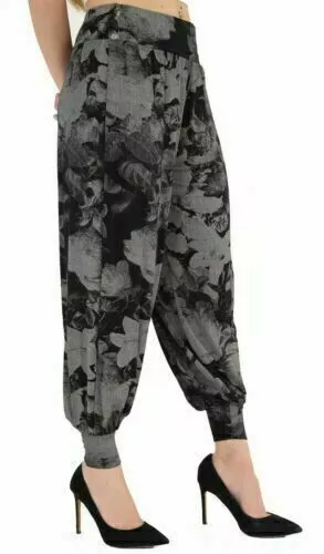 Womens Ladies New HAREM TROUSERS ALI BABA LONG PANTS BAGGY LEGGINGS PLUS sizes