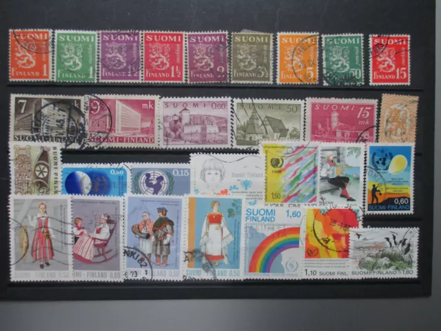 Briefmarken Finnland- Lot gest