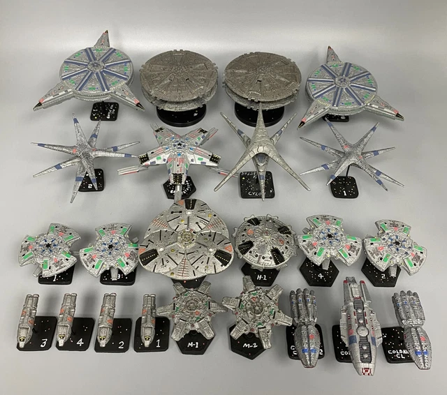 Battlestar Galactica Cylon Fleet Ravenstar Bergstrom Konami