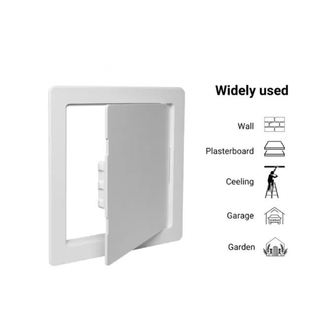 Panel de acceso pintable Proxinova 350x350 mm, plástico ABS resistente a los rayos UV de alto grado
