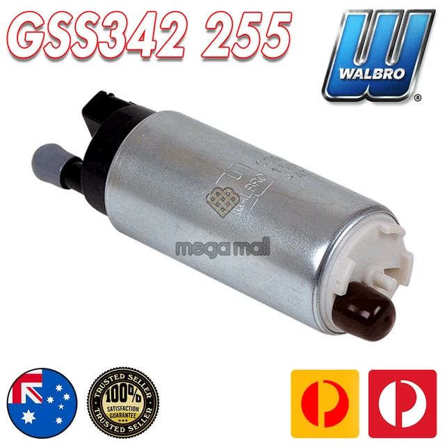 GENUINE WALBRO GSS342 255 LPH High Pressure Fuel Pump Kit FITS WRX ...