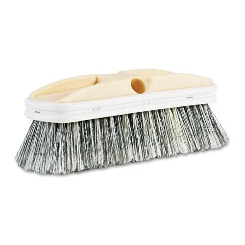 Boardwalk 8410 Polystyrene Vehicle Brush W/vinyl Bumper, 2 1/2" Brush, 10"