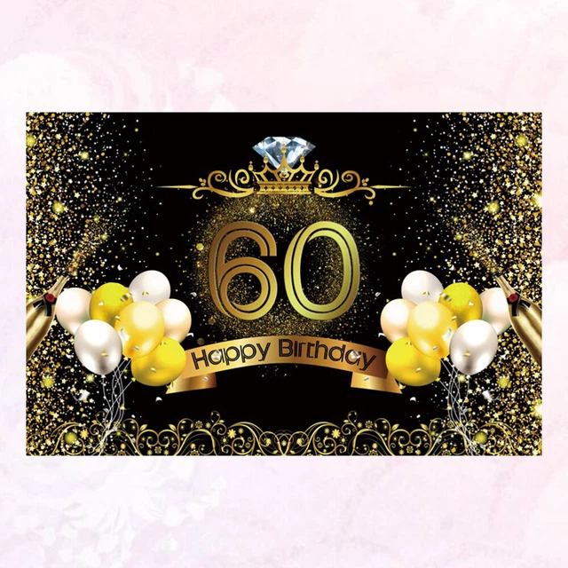 Toile Fond Joyeux Anniversaire Course Auto | 180x110 Cm | Polyester | Corde 10m | Réutilisable Pour Fêtes Et Photos