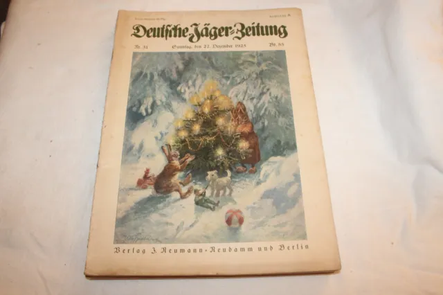 DEUTSCHE JÄGER ZEITUNG 1925-HEFT Nr-31