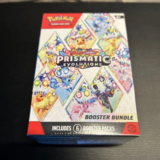 Pokemon TCG Scarlet & Violet Prismatic Evolutions Booster Bundle