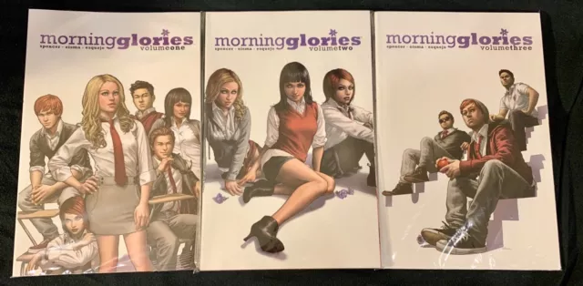 Morning Glories Vol 1 2 3 TPB NM