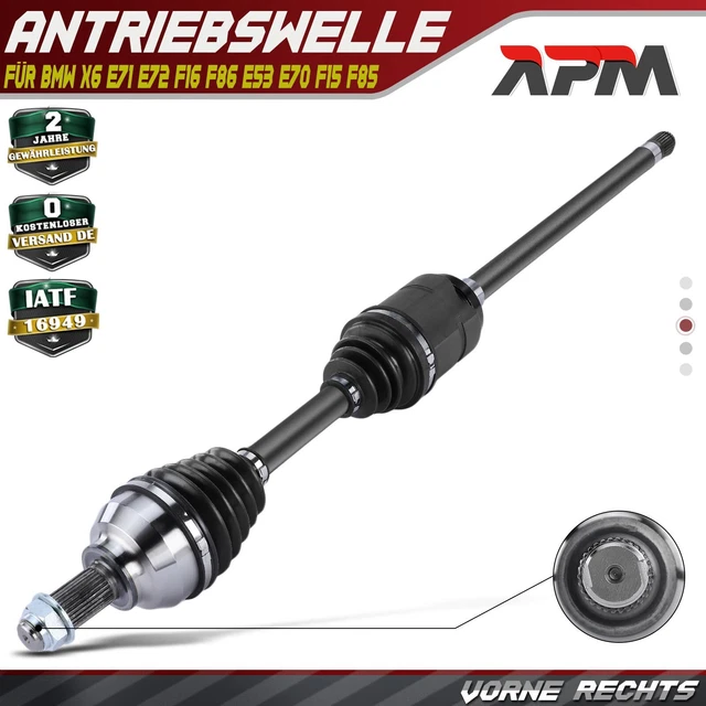 Cardan De Transmission Avant Droit Pour BMW X5 E53 3.0 4.4 4.6 4.8 - Neuf - BESTPRICE 31282945