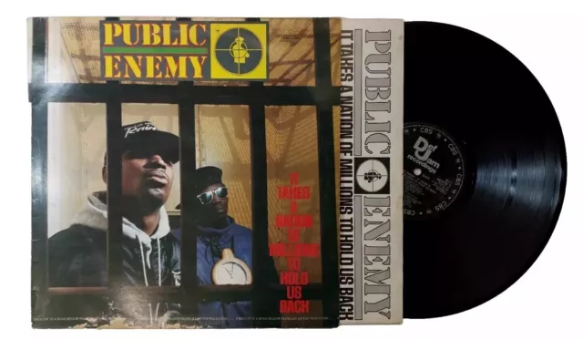 Public Enemy – It Takes A Nation Of Millions - Vinyl LP 1988 1st UK Press