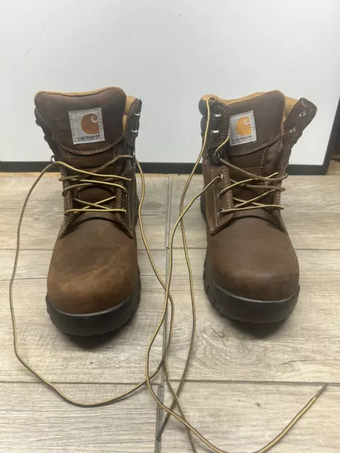 Carhartt Rugged Flex Women's 7.5 Waterproof Composite Toe Work Boot CWF5355 Used