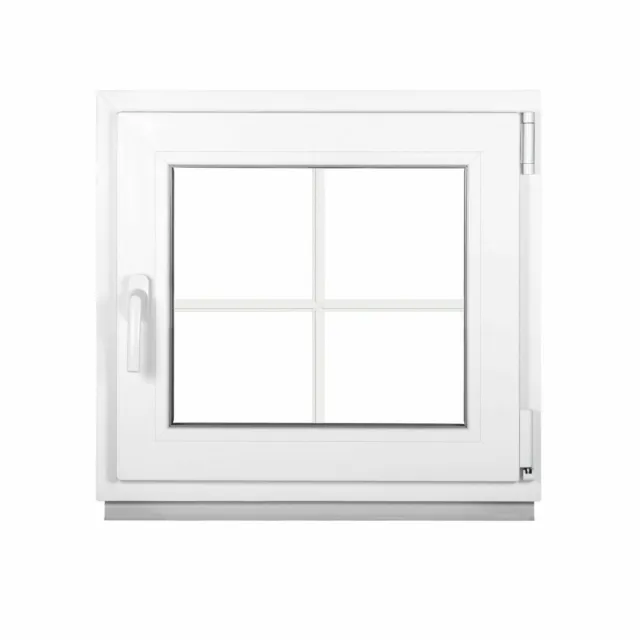 Finestra plastica plastica finestra con barre 2 scomparti inclinazione e...