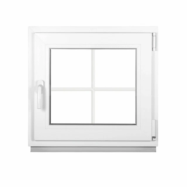 Finestra plastica plastica finestra con barre 2 scomparti inclinazione e...