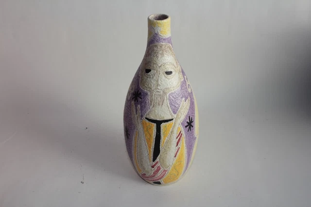 Vase céramique émaillée Marcello FANTONI Italie (62356)