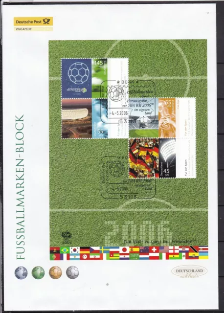 BRD Deutsche Post FDC Auswahl aus dem Jahr 2006