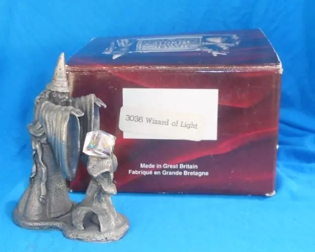 Myth and Magic - WIZARD OF LIGHT - Tudor Mint - BOXED FIGURE