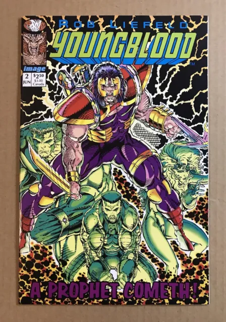 Youngblood #2 (Image 1992) 1st Prophet and Shadowhawk Rob Liefeld NM