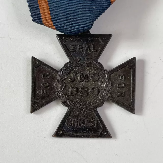 JMC DSO For Zeal For Christ Cross Medal with ribbon