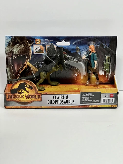 MATTEL JURASSIC WORLD Dinosaure Figurine Dino Trackers Atrociraptor New Avec Box EUR 22,03