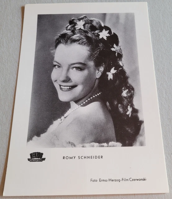 AK Schauspielerin ROMY SCHNEIDER | Film-Portrait | Foto-StarPostKarte #2425