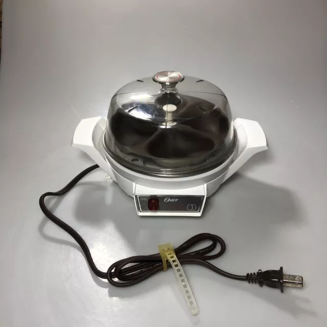 Vintage Oster Automatic Electric Egg Cooker Poacher 579-16B Tested Working