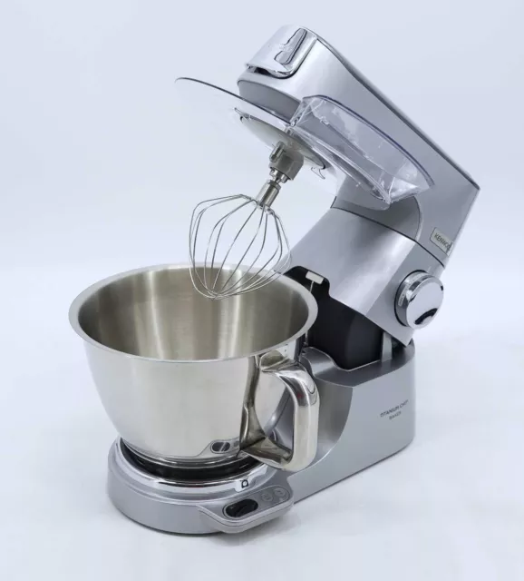 Kenwood KVC85.314.SI Titanium Chef Baker, Knetmaschine, Kneten, Wiegen, Unterheb