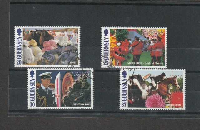 GUERNSEY 1998 Europa - Festivals set - SG 781/84 - used