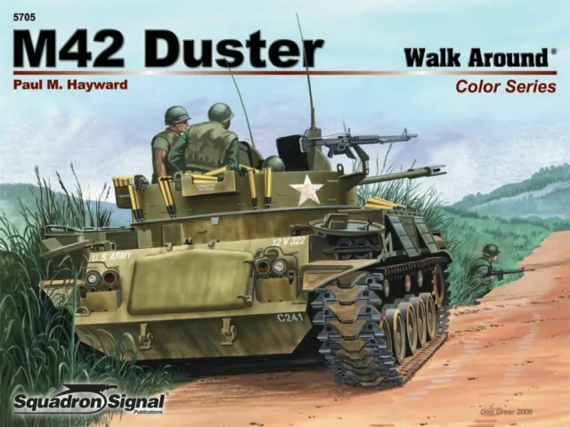 M42 Duster Walk Around Book Paperback David Doyle US Army Tank South Vietnam