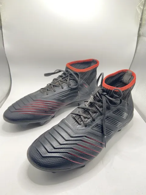 Adidas Predator 19.2 FG Football Boots Core Black UK Size 9 Men’s